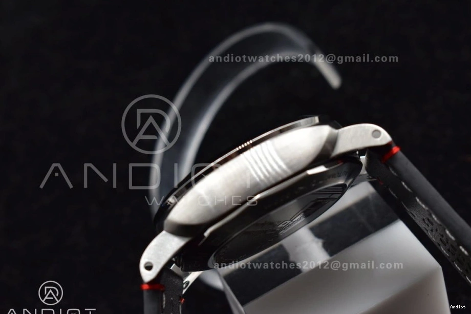 PAM732 Best Leather Green Brown  Dial Dark Edition P9010 1:1 on TTF Strap 0317